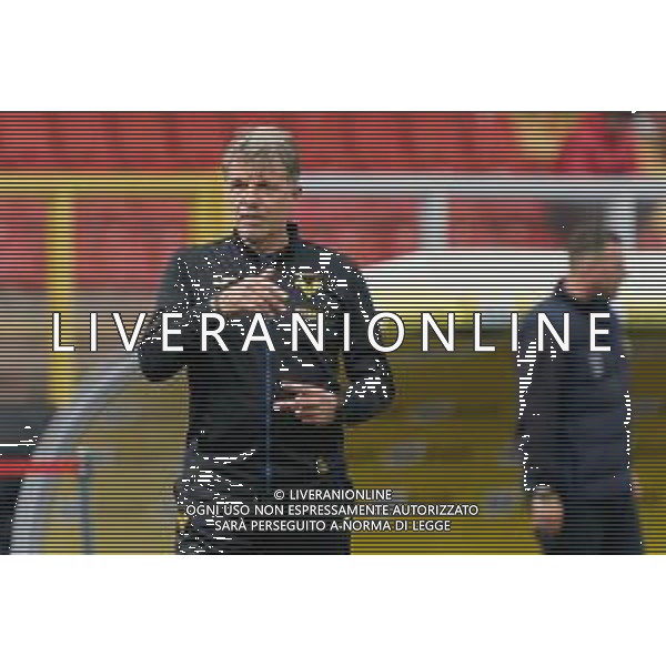 TVEM coach Marco Baroni of Hellas Verona during the Italian soccer Serie A match Lecce vs Hellas Verona on March 10, 2024 at Via del Mare Stadium in Lecce, Italy. Photo Emmanuele Mastrodonato/agenzia Liverani/AGENZIA ALDO LIVERANI SAS