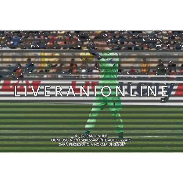 TVEM Lorenzo Montipò of Hellas Verona during the Italian soccer Serie A match Lecce vs Hellas Verona on March 10, 2024 at Via del Mare Stadium in Lecce, Italy. Photo Emmanuele Mastrodonato/agenzia Liverani/AGENZIA ALDO LIVERANI SAS