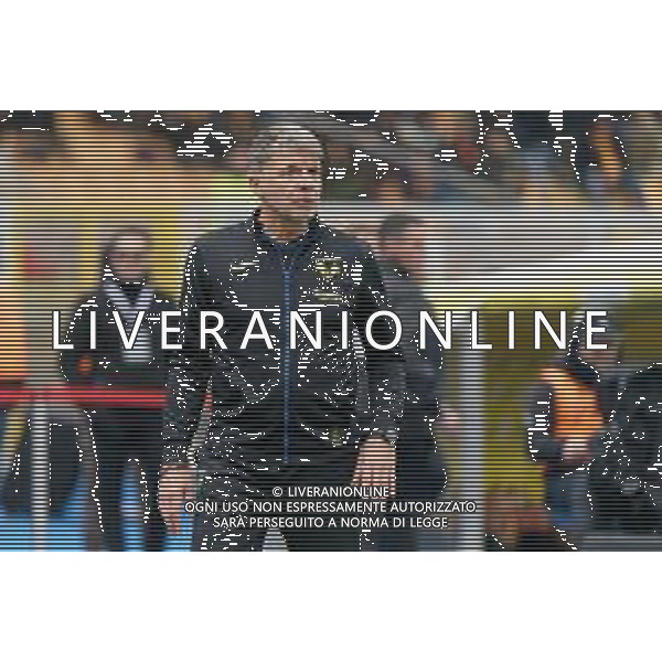TVEM coach Marco Baroni of Hellas Verona during the Italian soccer Serie A match Lecce vs Hellas Verona on March 10, 2024 at Via del Mare Stadium in Lecce, Italy. Photo Emmanuele Mastrodonato/agenzia Liverani/AGENZIA ALDO LIVERANI SAS