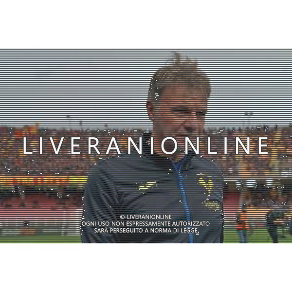 TVEM coach Marco Baroni of Hellas Verona during the Italian soccer Serie A match Lecce vs Hellas Verona on March 10, 2024 at Via del Mare Stadium in Lecce, Italy. Photo Emmanuele Mastrodonato/agenzia Liverani/AGENZIA ALDO LIVERANI SAS