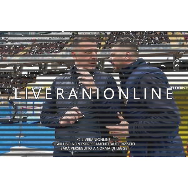 TVEM coach Roberto D’Aversa of US Lecce during the Italian soccer Serie A match Lecce vs Hellas Verona on March 10, 2024 at Via del Mare Stadium in Lecce, Italy. Photo Emmanuele Mastrodonato/agenzia Liverani/AGENZIA ALDO LIVERANI SAS