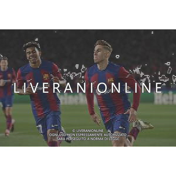 TVRG Barcellona vs Napoli nella foto Fermin Lopez (Barcellona) esulta dopo il gol dell\'1 a 0 Barcellona (SPA) 12-03-2024 Stadio Olimpico Lluis Companys UEFA Champions League - ottavi di finale gara di ritorno foto Roberto Garavaglia/Agenzia Aldo Liverani sas/AGENZIA ALDO LIVERANI SAS