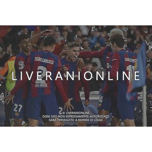 TVRG Barcellona vs Napoli nella foto Fermin Lopez (Barcellona) esulta dopo il gol dell\'1 a 0 Barcellona (SPA) 12-03-2024 Stadio Olimpico Lluis Companys UEFA Champions League - ottavi di finale gara di ritorno foto Roberto Garavaglia/Agenzia Aldo Liverani sas/AGENZIA ALDO LIVERANI SAS