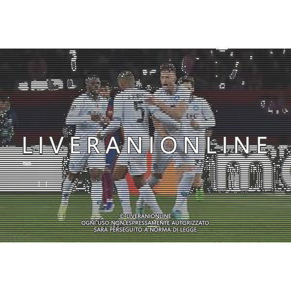 TVRG Barcellona vs Napoli nella foto Amir Rrahmani (Napoli) esulta dopo il gol dell\'1 a 2 Barcellona (SPA) 12-03-2024 Stadio Olimpico Lluis Companys UEFA Champions League - ottavi di finale gara di ritorno foto Roberto Garavaglia/Agenzia Aldo Liverani sas/AGENZIA ALDO LIVERANI SAS