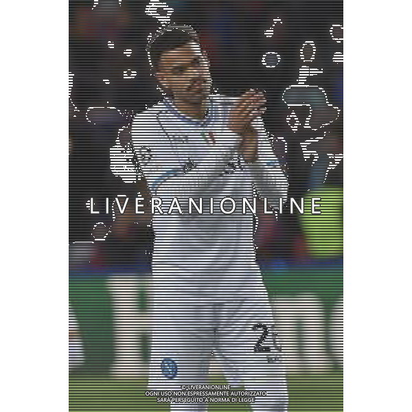 TVRG Barcellona vs Napoli nella foto Cyril Ngonge (Napoli) Barcellona (SPA) 12-03-2024 Stadio Olimpico Lluis Companys UEFA Champions League - ottavi di finale gara di ritorno foto Roberto Garavaglia/Agenzia Aldo Liverani sas/AGENZIA ALDO LIVERANI SAS
