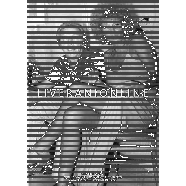 ORNELLA VANONI, Cantante Italiana - RETROSPETTIVA nella foto con il compagno Danilo Sabatini negli anni\'70 ©ARCHIVIO / AGENZIA ALDO LIVERANI SAS
