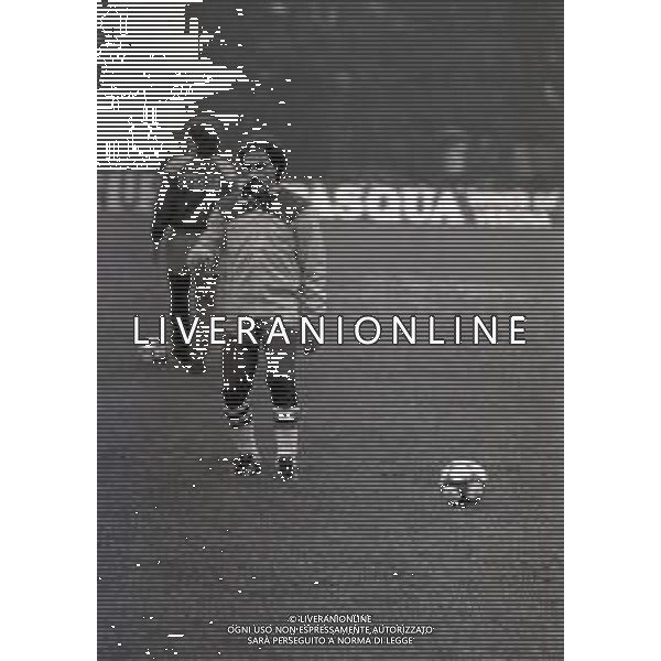 NEG-1982 ALLENAMENTO NAZIONALE ITALIANA CALCIO PRIMA DELL\'INCONTRO CON LA CECOSLOVACCHIA NELLA FOTO FRANCO CAUSIO AG ALDO LIVERANI SAS