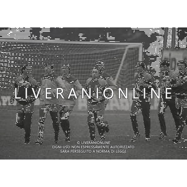 NEG-1982 ALLENAMENTO NAZIONALE ITALIANA CALCIO PRIMA DELL\'INCONTRO CON LA CECOSLOVACCHIA NELLA FOTO ALLENAMENTO NAZIONALE ITALIANA AG ALDO LIVERANI SAS