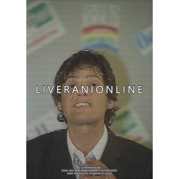 NEG COL- RETROSPETTIVA ROSARIO TINDARO FIORELLO SHOWMAN-IMITATORE -COMICO E CANTANTE NELLA FOTO ROSARIO TINDARO FIORELLO A SANREMO NELL\'ANNO 2002 AG ALDO LIVERANI SAS  