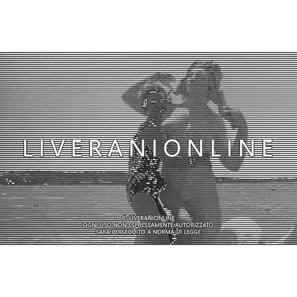 NEG- RETROSPETTIVA COLETTE MARCHAND ATTRICE NELLA FOTO COLETTE MARCHAND A CANNES NELL\'ANNO 1964 AG ALDO LIVERANI SAS