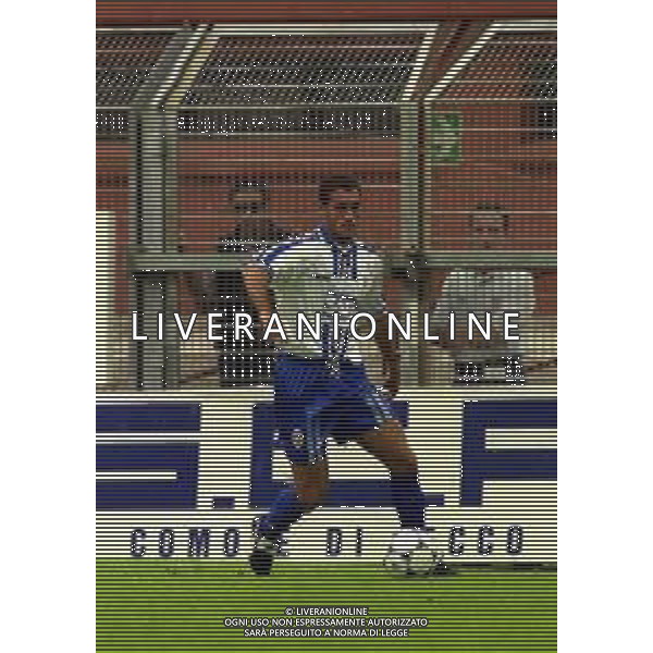 NEG-02-10-1999 COMO CAMPIONATO DI CALCIO SERIE C1 COMO SAN DONA\' NELLA FOTO FERRIGNO MASSIMILIANO AG ALDO LIVERANI SAS