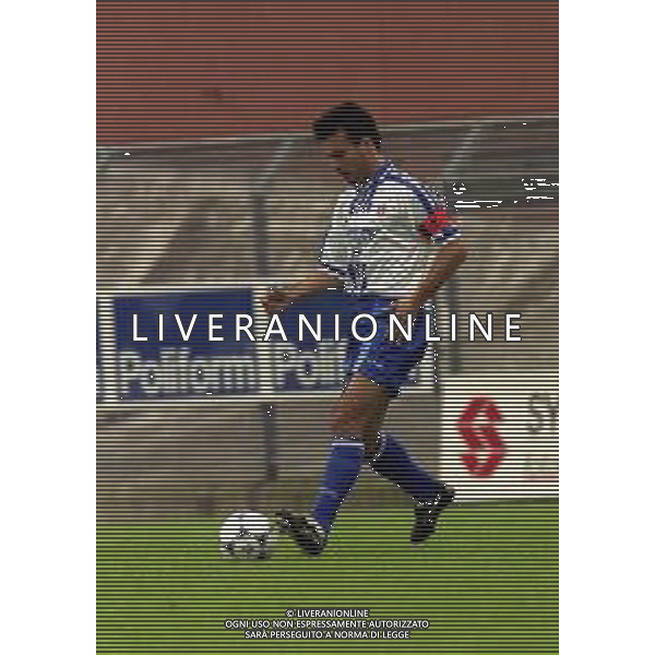 NEG-02-10-1999 COMO CAMPIONATO DI CALCIO SERIE C1 COMO SAN DONA\' NELLA FOTO MASOLINI FILIPPO AG ALDO LIVERANI SAS