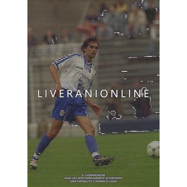 NEG-02-10-1999 COMO CAMPIONATO DI CALCIO SERIE C1 COMO SAN DONA\' NELLA FOTO CORRADO FERRACUTI AG ALDO LIVERANI SAS
