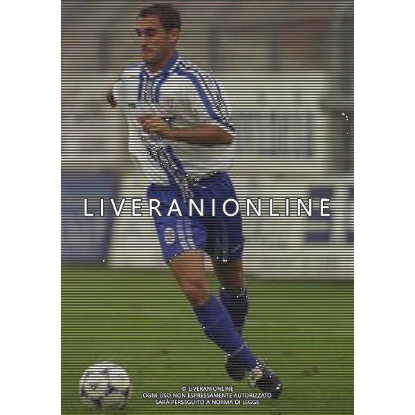 NEG-02-10-1999 COMO CAMPIONATO DI CALCIO SERIE C1 COMO SAN DONA\' NELLA FOTO FERRIGNO MASSIMILIANO AG ALDO LIVERANI SAS