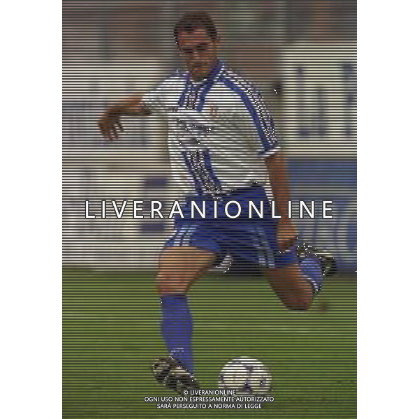 NEG-02-10-1999 COMO CAMPIONATO DI CALCIO SERIE C1 COMO SAN DONA\' NELLA FOTO FERRIGNO MASSIMILIANO AG ALDO LIVERANI SAS