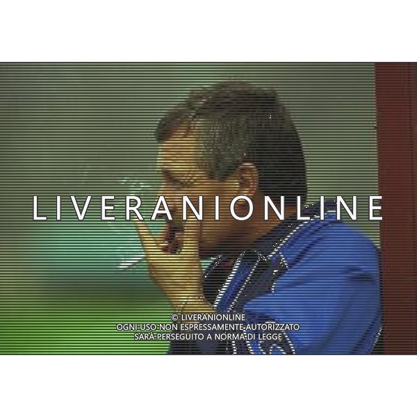 NEG-02-10-1999 COMO CAMPIONATO DI CALCIO SERIE C1 COMO SAN DONA\' NELLA FOTO RENZO ROCCHI ALLENATORE SAN DONA\' AG ALDO LIVERANI SAS