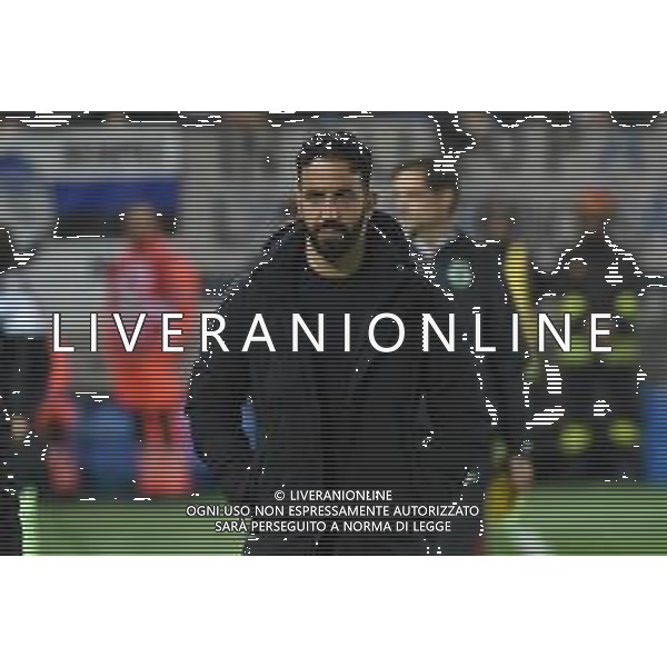 TVRG Atalanta vs Sporting Lisbona nella foto Ruben Filipe Marques Amorim allenatore Sporting Lisbona Bergamo 14-03-2024 Gewiss Stadium UEFA Europa League - ottavi di finale gara di ritorno foto Roberto Garavaglia/Agenzia Aldo Liverani sas/AGENZIA ALDO LIVERANI SAS