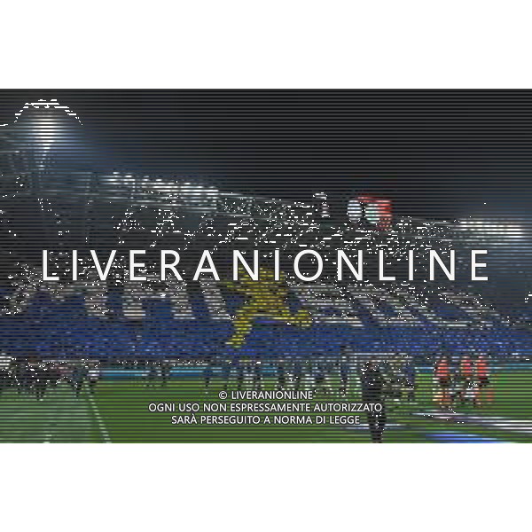TVRG Atalanta vs Sporting Lisbona nella foto tifosi Atalanta Bergamo 14-03-2024 Gewiss Stadium UEFA Europa League - ottavi di finale gara di ritorno foto Roberto Garavaglia/Agenzia Aldo Liverani sas/AGENZIA ALDO LIVERANI SAS