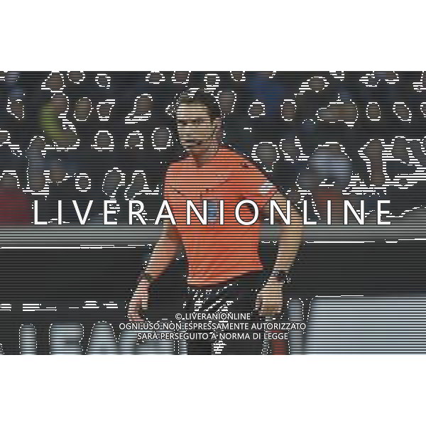 TVRG Atalanta vs Sporting Lisbona nella foto l\'arbitro Sandro Scharer (SVI) Bergamo 14-03-2024 Gewiss Stadium UEFA Europa League - ottavi di finale gara di ritorno foto Roberto Garavaglia/Agenzia Aldo Liverani sas/AGENZIA ALDO LIVERANI SAS