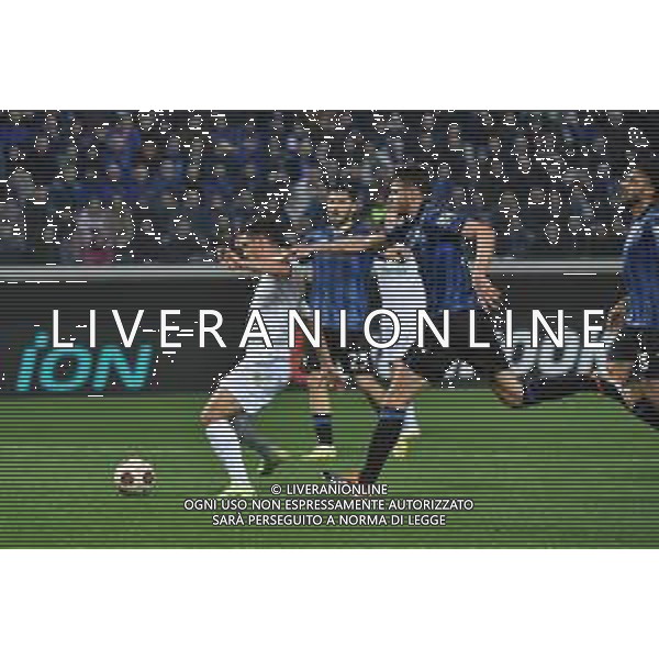 TVRG Atalanta vs Sporting Lisbona nella foto Pedro Antonio Goncalves (Sporting Lisbona) segna il gol dell\'1 a 0 Bergamo 14-03-2024 Gewiss Stadium UEFA Europa League - ottavi di finale gara di ritorno foto Roberto Garavaglia/Agenzia Aldo Liverani sas/AGENZIA ALDO LIVERANI SAS