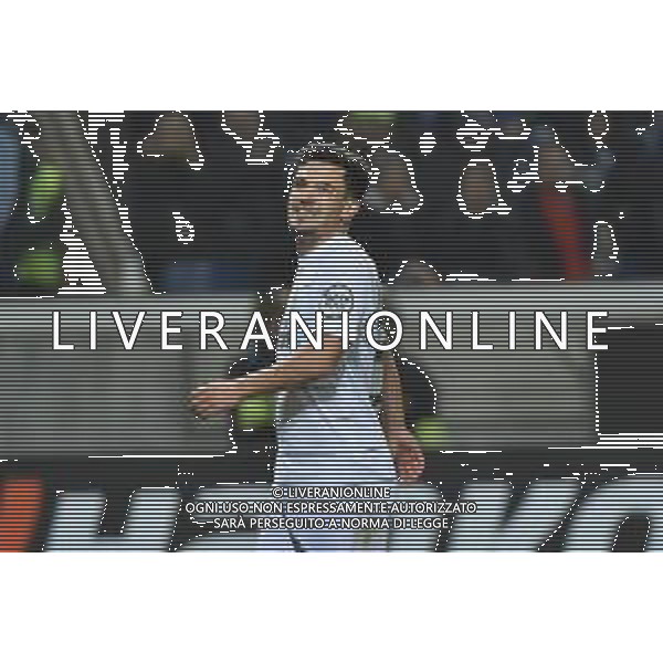 TVRG Atalanta vs Sporting Lisbona nella foto Pedro Antonio Goncalves (Sporting Lisbona) esulta dopo il gol dell\'1 a 0 Bergamo 14-03-2024 Gewiss Stadium UEFA Europa League - ottavi di finale gara di ritorno foto Roberto Garavaglia/Agenzia Aldo Liverani sas/AGENZIA ALDO LIVERANI SAS