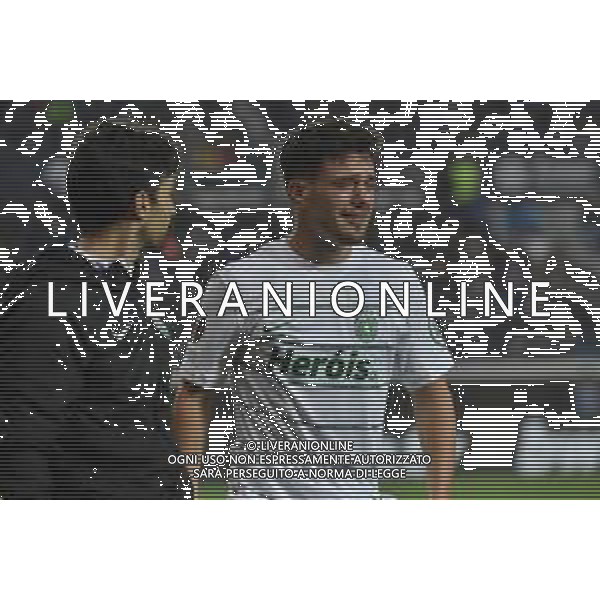 TVRG Atalanta vs Sporting Lisbona nella foto Pedro Antonio Goncalves (Sporting Lisbona) esce infortunato tra le lacrime dopo aver segnato il gol dell\'1 a 0 Bergamo 14-03-2024 Gewiss Stadium UEFA Europa League - ottavi di finale gara di ritorno foto Roberto Garavaglia/Agenzia Aldo Liverani sas/AGENZIA ALDO LIVERANI SAS