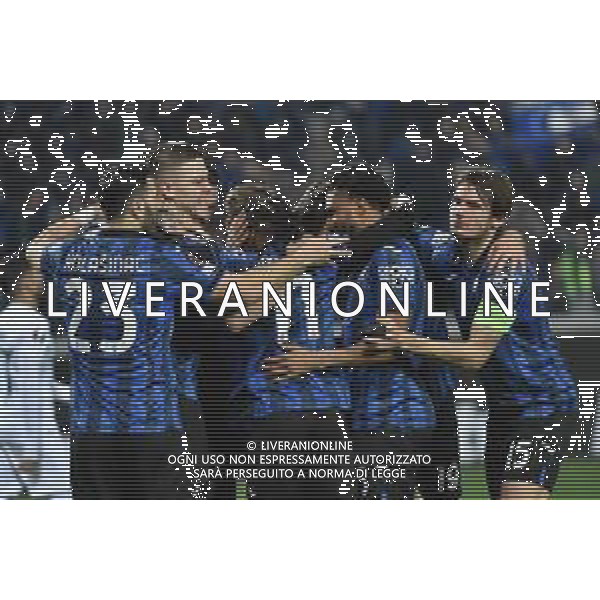 TVRG Atalanta vs Sporting Lisbona nella foto esultanza Atalanta dopo il gol dell\'1 a 1 Bergamo 14-03-2024 Gewiss Stadium UEFA Europa League - ottavi di finale gara di ritorno foto Roberto Garavaglia/Agenzia Aldo Liverani sas/AGENZIA ALDO LIVERANI SAS