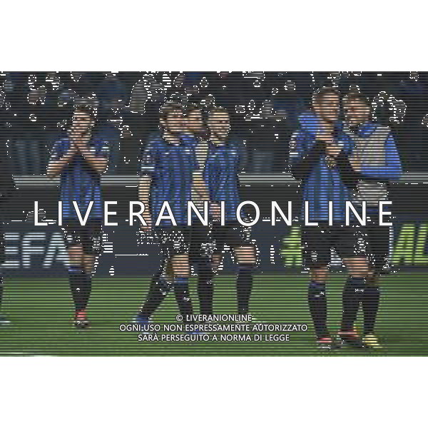 TVRG Atalanta vs Sporting Lisbona nella foto esultanza finale Atalanta Bergamo 14-03-2024 Gewiss Stadium UEFA Europa League - ottavi di finale gara di ritorno foto Roberto Garavaglia/Agenzia Aldo Liverani sas/AGENZIA ALDO LIVERANI SAS