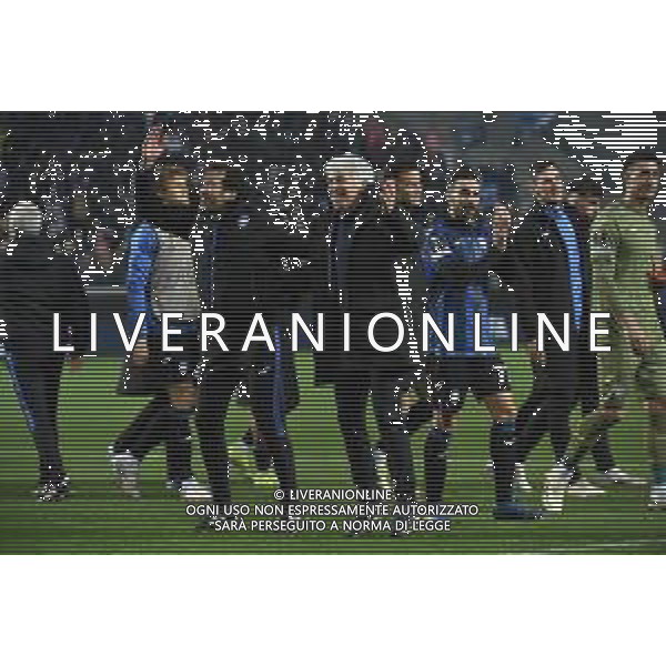 TVRG Atalanta vs Sporting Lisbona nella foto esultanza finale Atalanta Bergamo 14-03-2024 Gewiss Stadium UEFA Europa League - ottavi di finale gara di ritorno foto Roberto Garavaglia/Agenzia Aldo Liverani sas/AGENZIA ALDO LIVERANI SAS