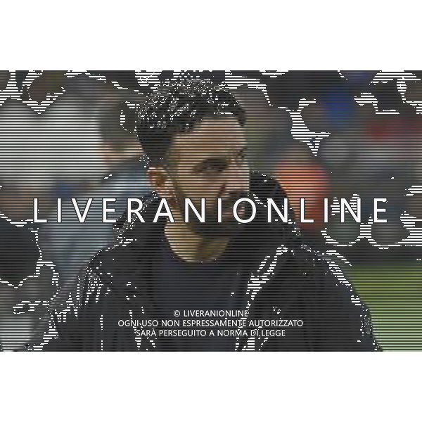 TVRG Atalanta vs Sporting Lisbona nella foto Ruben Filipe Marques Amorim allenatore Sporting Lisbona Bergamo 14-03-2024 Gewiss Stadium UEFA Europa League - ottavi di finale gara di ritorno foto Roberto Garavaglia/Agenzia Aldo Liverani sas/AGENZIA ALDO LIVERANI SAS