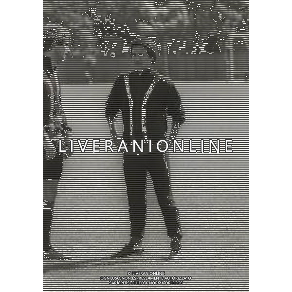 NEG-1981-1982 MILANELLO-ALLENAMENTO MILAN CALCIO NELLA FOTO ALDO MALDERA E ADELIO MORO AG ALDO LIVERANI SAS