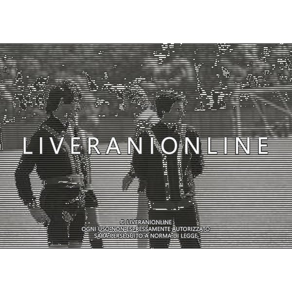 NEG-1981-1982 MILANELLO-ALLENAMENTO MILAN CALCIO NELLA FOTO ALDO MALDERA E ADELIO MORO AG ALDO LIVERANI SAS
