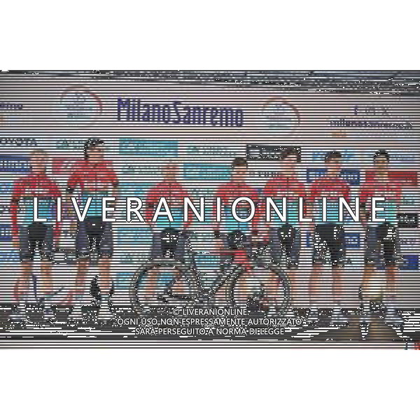15-03-2024 Presentazione Squadre Milano - Sanremo 2024; 2024, Lotto - Dstny; Pavia; ©SIROTTI / AGENZIA ALDO LIVERANI SAS