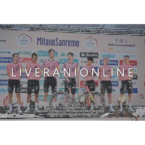 15-03-2024 Presentazione Squadre Milano - Sanremo 2024; 2024, Ef Education - Easypost; Pavia;  ©SIROTTI / AGENZIA ALDO LIVERANI SAS