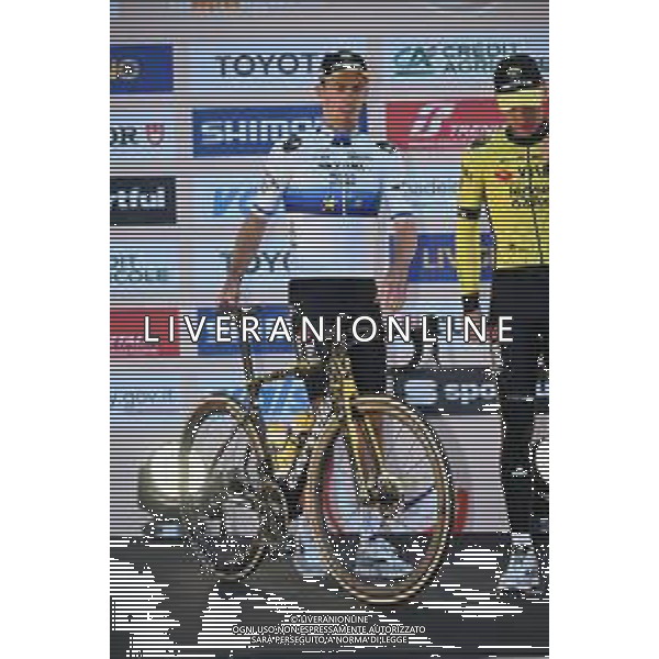 15-03-2024 Presentazione Squadre Milano - Sanremo 2024; 2024, Visma - Lease A Bike; Laporte, Christophe; Pavia; ©SIROTTI / AGENZIA ALDO LIVERANI SAS