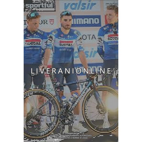 15-03-2024 Presentazione Squadre Milano - Sanremo 2024; 2024, Soudal - Quick Step; Moscon, Gianni; Pavia; ©SIROTTI / AGENZIA ALDO LIVERANI SAS