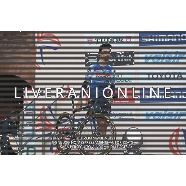 15-03-2024 Presentazione Squadre Milano - Sanremo 2024; 2024, Soudal - Quick Step; Alaphilippe, Julian; Pavia; ©SIROTTI / AGENZIA ALDO LIVERANI SAS