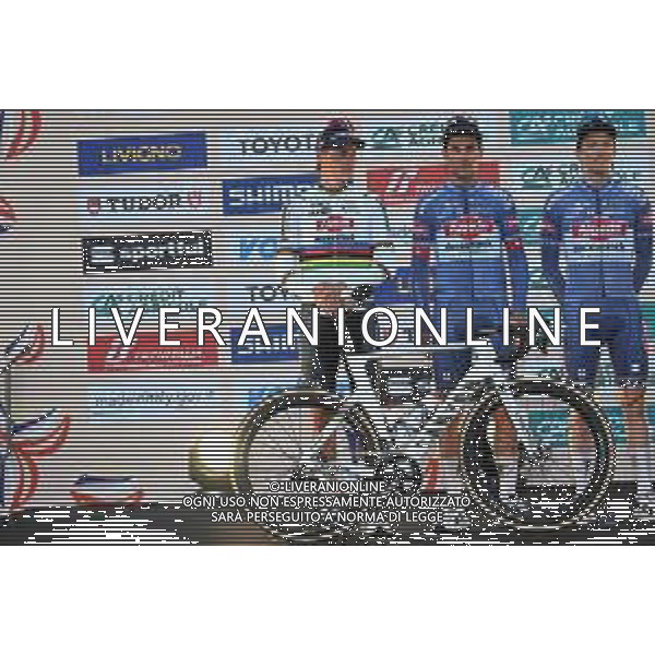 15-03-2024 Presentazione Squadre Milano - Sanremo 2024; 2024, Alpecin - Deceuninck; Van Der Poel, Mathieu; Pavia;  ©SIROTTI / AGENZIA ALDO LIVERANI SAS