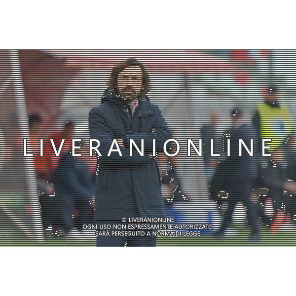 TVEM coach Andrea Pirlo of Sampdoria during the Italian Serie B match between SSC Bari vs Sampdoria on March 16, 2024 at the San Nicola stadium in Bari, Italy. Photo by Emmanuele Mastrodonato/agenzia Aldo Liverani sas/ AGENZIA ALDO LIVERANI SAS