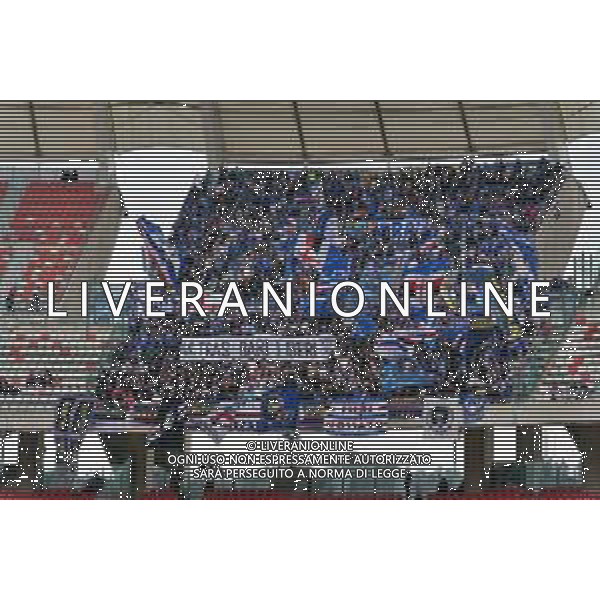 TVEM Supporters of Sampdoria during the Italian Serie B match between SSC Bari vs Sampdoria on March 16, 2024 at the San Nicola stadium in Bari, Italy. Photo by Emmanuele Mastrodonato/agenzia Aldo Liverani sas/ AGENZIA ALDO LIVERANI SAS