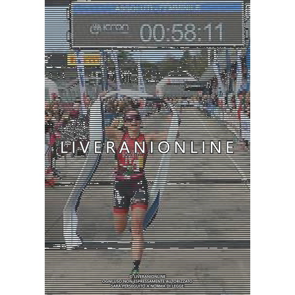 IMOLA 16 03 2024 AUTODROMO ENZO E DINO FERRARI GARA DI DUATHLON GARA FEMMINILE ASSOLUTI E UNDER 23 NELLA FOTO VINCITRICE NOEMI BOGGIATO ©SANNA / AGENZIA ALDO LIVERANI SAS