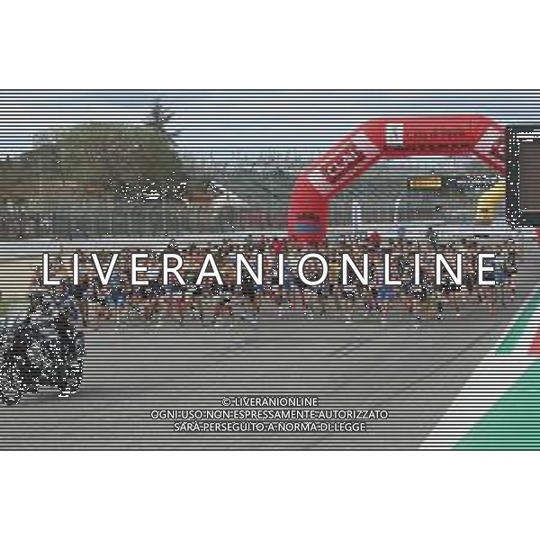 IMOLA 16 03 2024 AUTODROMO ENZO E DINO FERRARI GARA DI DUATHLON GARA MASCILE ASSOLUTI E UNDER 23 NELLA FOTO PARTENZA ©SANNA / AGENZIA ALDO LIVERANI SAS