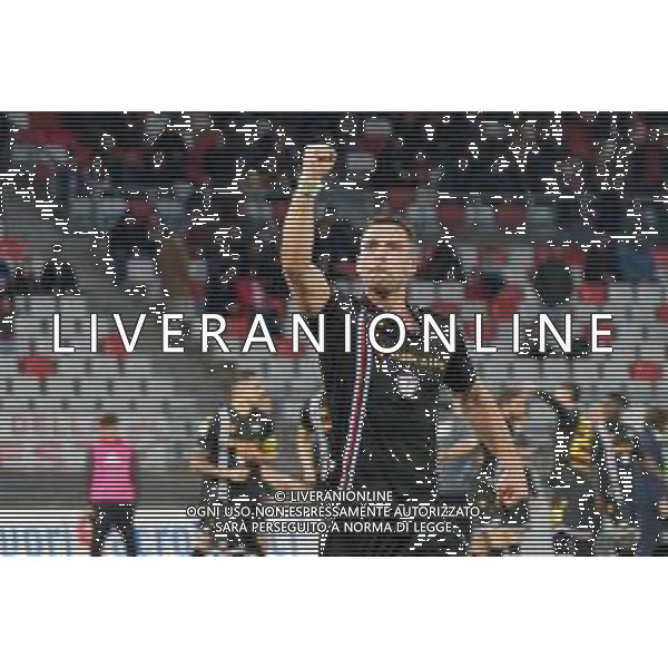 TVEM Pajtim Kasami of Sampdoria celebrates after scoring a goal during the Italian Serie B match between SSC Bari vs Sampdoria on March 16, 2024 at the San Nicola stadium in Bari, Italy. Photo by Emmanuele Mastrodonato/agenzia Aldo Liverani sas/ AGENZIA ALDO LIVERANI SAS
