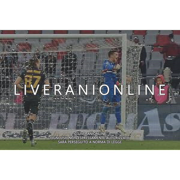 TVEM Filip Stankovic of Sampdoria celebrates during the Italian Serie B match between SSC Bari vs Sampdoria on March 16, 2024 at the San Nicola stadium in Bari, Italy. Photo by Emmanuele Mastrodonato/agenzia Aldo Liverani sas / AGENZIA ALDO LIVERANI SAS