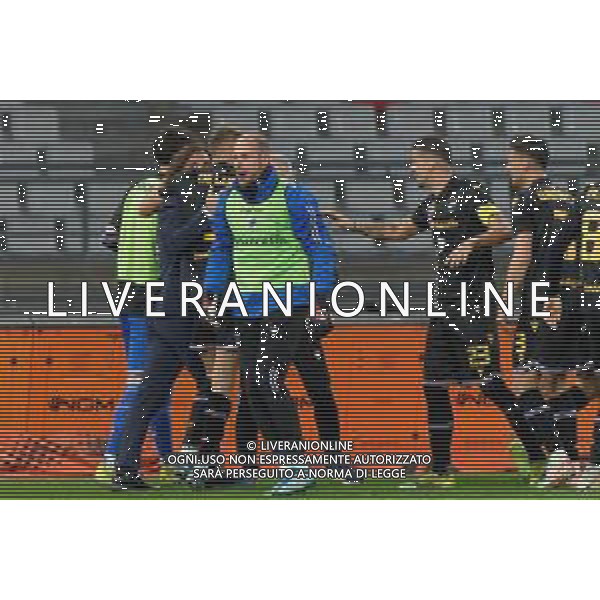TVEM coach Andrea Pirlo of Sampdoria and players of Sampdoria celebrates the victory during the Italian Serie B match between SSC Bari vs Sampdoria on March 16, 2024 at the San Nicola stadium in Bari, Italy. Photo by Emmanuele Mastrodonato/agenzia Aldo Liverani sas / AGENZIA ALDO LIVERANI SAS