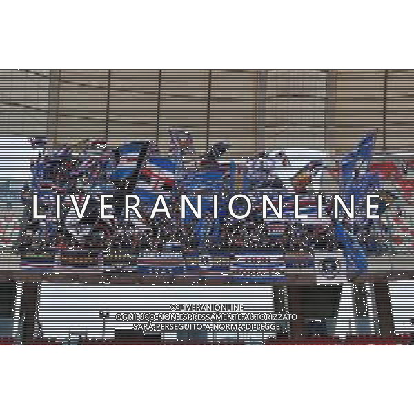 TVEM Supporters of Sampdoria during the Italian Serie B match between SSC Bari vs Sampdoria on March 16, 2024 at the San Nicola stadium in Bari, Italy. Photo by Emmanuele Mastrodonato/agenzia Aldo Liverani sas / AGENZIA ALDO LIVERANI SAS