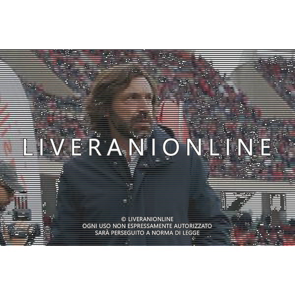 TVEM coach Andrea Pirlo of Sampdoria during the Italian Serie B match between SSC Bari vs Sampdoria on March 16, 2024 at the San Nicola stadium in Bari, Italy. Photo by Emmanuele Mastrodonato/agenzia Aldo Liverani sas / AGENZIA ALDO LIVERANI SAS