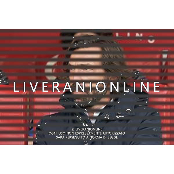 TVEM coach Andrea Pirlo of Sampdoria during the Italian Serie B match between SSC Bari vs Sampdoria on March 16, 2024 at the San Nicola stadium in Bari, Italy. Photo by Emmanuele Mastrodonato/agenzia Aldo Liverani sas / AGENZIA ALDO LIVERANI SAS