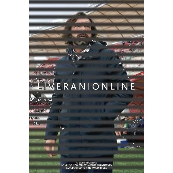 TVEM coach Andrea Pirlo of Sampdoria during the Italian Serie B match between SSC Bari vs Sampdoria on March 16, 2024 at the San Nicola stadium in Bari, Italy. Photo by Emmanuele Mastrodonato/agenzia Aldo Liverani sas / AGENZIA ALDO LIVERANI SAS