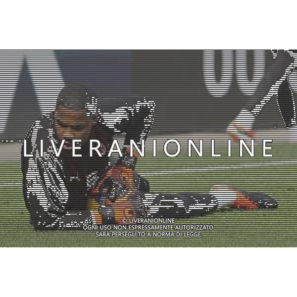 Mike Maignan of AC Milan during training pre Hellas Verona FC vs AC Milan, 29° Serie A Tim 2023-24 game at Marcantonio Bentegodi Stadium in Verona (VR), Italy, on March 17, 2024. (Photo by Davide Casentini)/ AGENZIA ALDO LIVERANI SAS